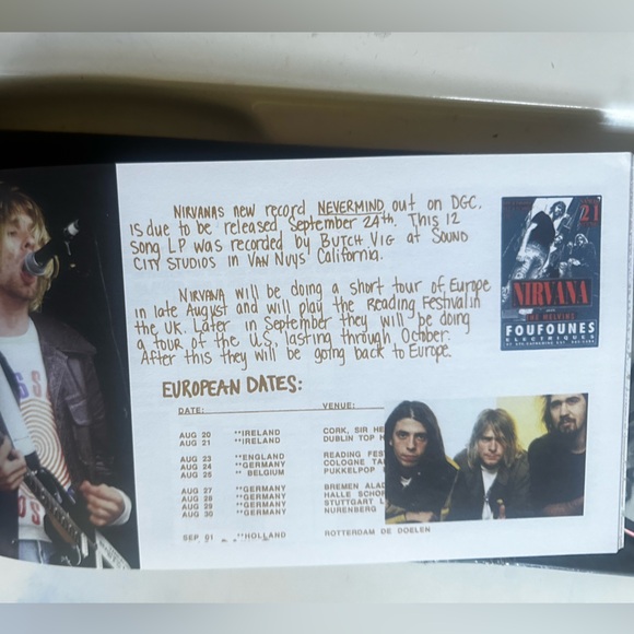 Collectible Nirvana 4 CDs with Book - Picture 8 of 15